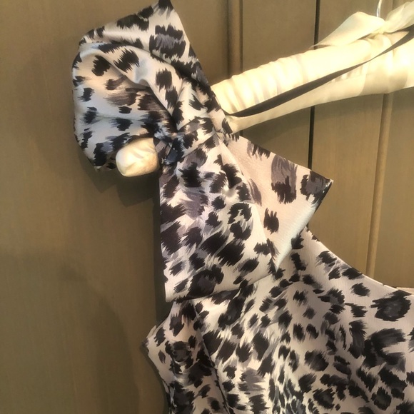 One shoulder cheetah print dress - Picture 3 of 3